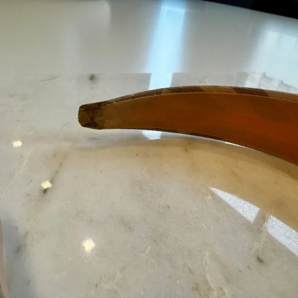 Burberry Pink Nova Check Headband - Picture 3 of 6